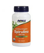 NOW Spirulina 500mg - 100 tabletek