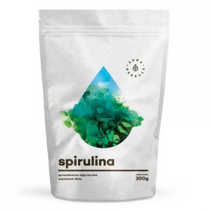 AURA HERBALS Spirulina w proszku 200g