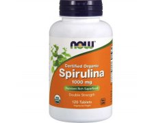 NOW FOODS Spirulina Organiczna 1000mg