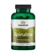 Swanson Spirulina 500mg - 180 tabletek
