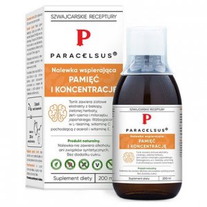 AURA GLOB Nalewka Paracelsus: Pamięć i Koncentracja 200 ml