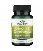 SWANSON Garcinia Cambogia extract (Tamaryndowiec malabarski) 80mg - 60 kapsułek