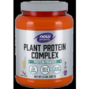 Now Foods Plant Protein Complex, wanilia 