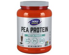 Now Foods Pea Protein, Białko Grochowe - czekolada