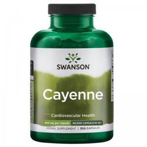 SWANSON Cayenne 450mg (Papryczka cayenne)
