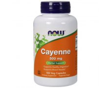 NOW FOODS Cayenne 500mg (Papryczka cayenne) 
