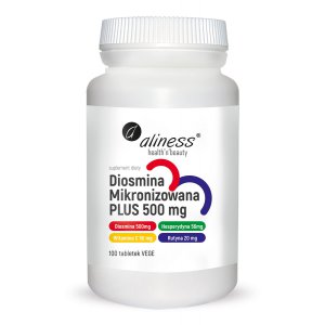 Aliness Diosmina mikronizowana PLUS 500 mg 