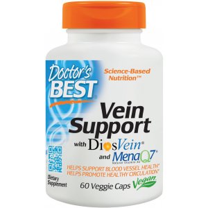 Doctor's Best Vein Support with DiosVein and MenaQ7 (układ sercowo-naczyniowy)