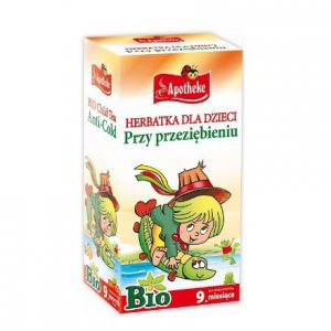 APOTHEKE Herbatka Dla Dzieci Na Przeziębienie BIO 20x1,5g