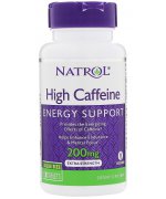 Natrol High Caffeine, 200mg Kofeina - 100 tabletek