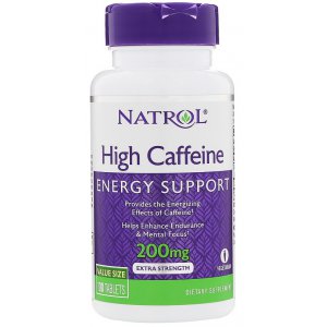 Natrol High Caffeine, 200mg Kofeina