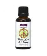 NOW FOODS Olejek pokój, miłość i kwiaty (Peace, Love, Flowers) 30ml - Olejek 30 ml