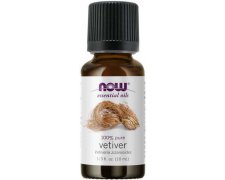Now Foods Essential Oil, Vetiver Oil -100% Olejek z Wetywerii 