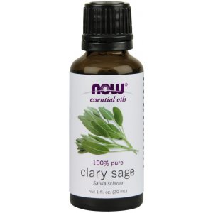 Now Foods Essential Oil, Clary Sage Oil - 100% Olejek z Szałwii - Szałwia (30 ml)