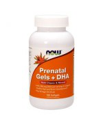 NOW Prenatal Gels + DHA - 180 kapsułek