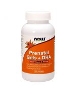 NOW FOODS Prenatal Gels + DHA - 180 kapsułek