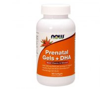 NOW FOODS Prenatal Gels + DHA