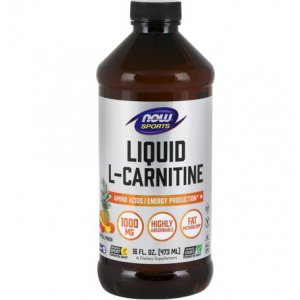 Now L-Karnityna Liquid Tropical 1000mg 473ml