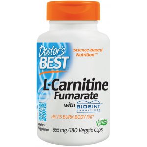 DOCTOR'S BEST Fumaran L-karnityny 855mg