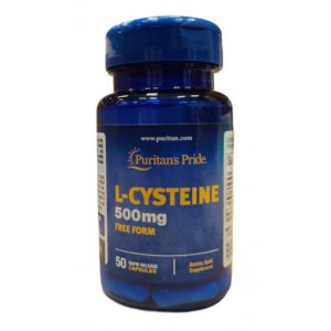 Puritan's Pride L-Cysteine, 500 mg L-cysteina
