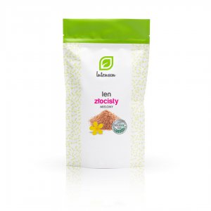 INTENSON Len złocisty mielony odtłuszczony 200g