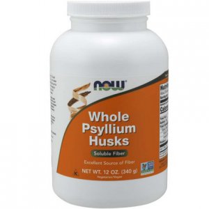 Now Foods Whole Psyllium Husks Powder (Babka płesznik (łuski/nasiona)) 340g