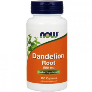 NOW FOODS Dandelion Root (Mniszek lekarski) 500mg