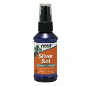 NOW FOODS Silver Sol (srebro oczyszczone) 118ml