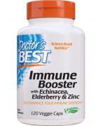 DOCTOR'S BEST Wsparcie Odporności - Immune Booster - 120 kapsułek
