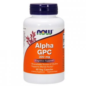 NOW FOODS Alpha GPC 300mg (Układ nerwowy)