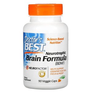 DOCTOR'S BEST Wsparcie mózgu - Neurotrophic Brain Formula
