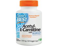 DOCTOR`S BEST Acetyl L-Carnitine with Biosint Carnitines, 500mg 