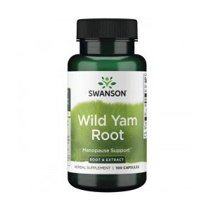 SWANSON Wild Yam Root extract (Dziki Pochrzyn) 400mg