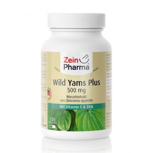Zein Pharma Wild Yams Plus, 500mg (Dziki pochrzyn)