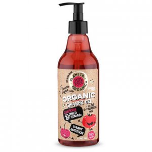 Planeta Organica Żel pod prysznic Cherry Splash - Organiczna Wiśnia + Dziki Pomidor 500ml