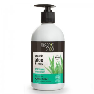 Organic Shop ESTONIA Mydło Aloes Mleko zmiękczające 500ml