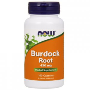NOW FOODS Burdock Root (Korzeń łopianu) 430mg
