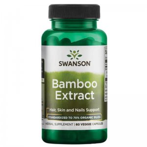 Swanson Bamboo ekstrakt (Ekstrakt z bambusa) 300mg