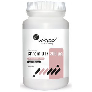 Aliness Chrom GTF Active Cr-Complex 200 µg vege