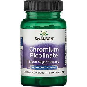Swanson Chromium Picolinate Featuring Chromax, 200mcg - Chrom