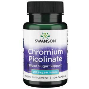 SWANSON Chrom pikolinian 200µg