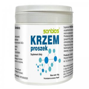 SANBIOS Krzem proszek 100g