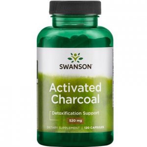 SWANSON Węgiel Drzewny aktywny 260mg