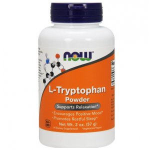 NOW FOODS L-Tryptofan proszek 57g