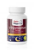Zein Pharma L-Tryptophan, 500mg tryptofan - 45 kapsułek 
