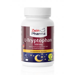 Zein Pharma L-Tryptophan, 500mg tryptofan 