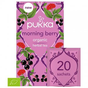 Pukka Morning Berry BIO herbata z ekologicznych ziół i owoców