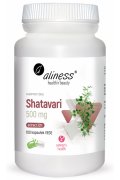 Aliness shatavari 30% 500 mg - 100 kapsułek