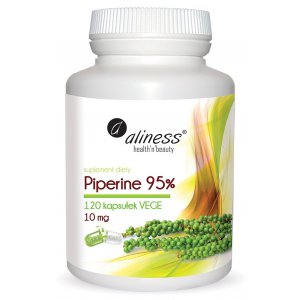 Aliness Piperine 95%, 10 mg (ekstrakt z czarnego pieprzu)