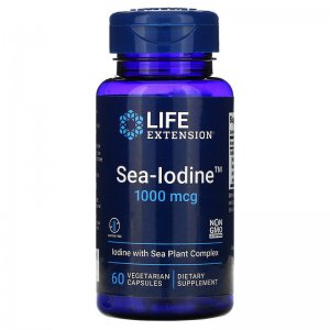 LIFE EXTENTION Sea Iodine 60 kaps